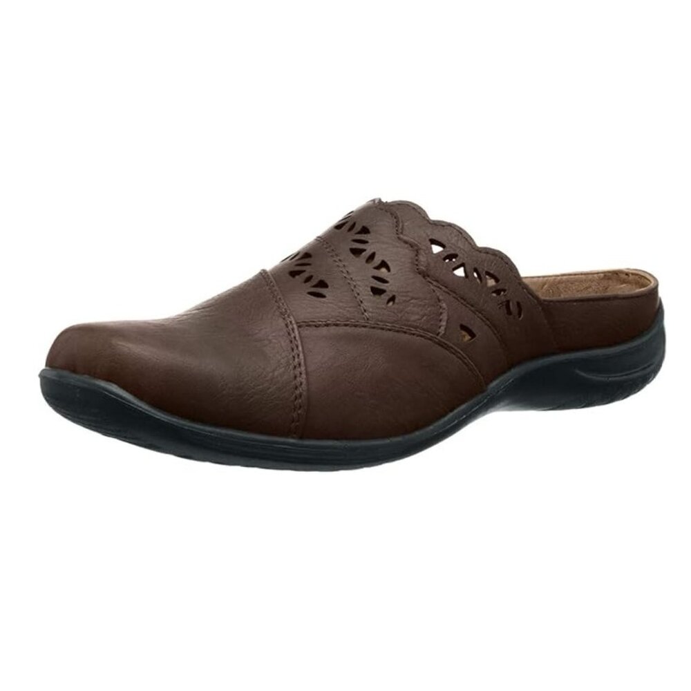 NiB Easy Street Women's Forever Slip On Mules Shoe Brown Size 8.5 M $80 RY1321